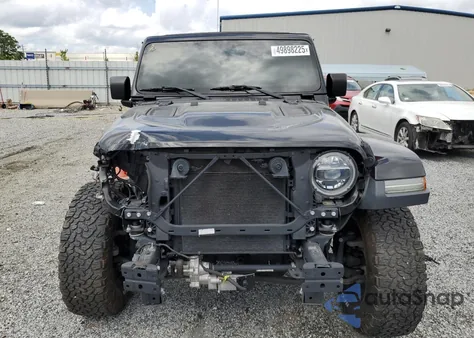 2018 Jeep Wrangler Unlimited Rubicon из США, поврежденный, VIN 1C4HJXFG8JW232955